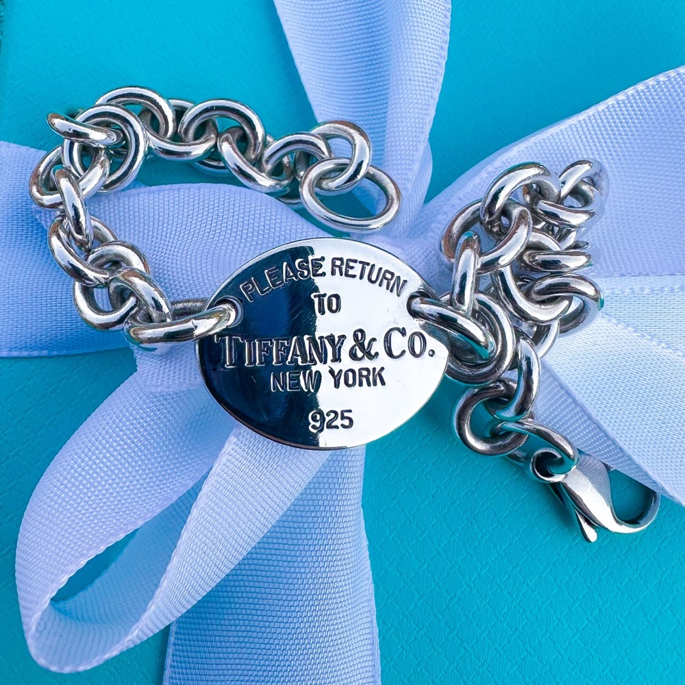 Tiffany and Co RTT Oval Tag Bracelet